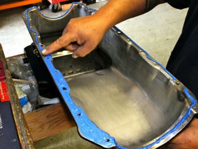 Installation of the Oil Pan