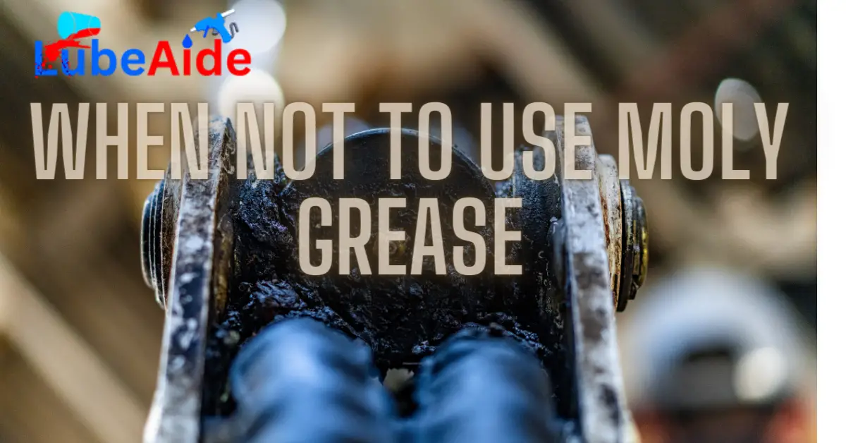 When Not to Use Moly Grease