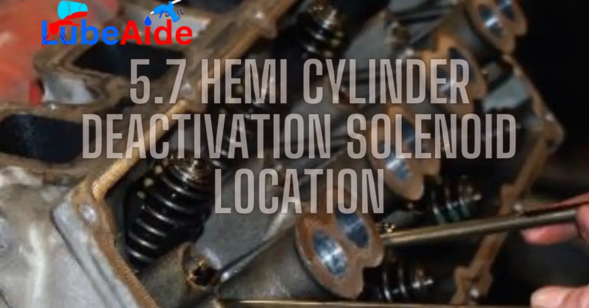 5.7 Hemi Cylinder Deactivation Solenoid Location