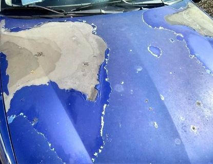 Signs of Silicone Damage on Car Paint