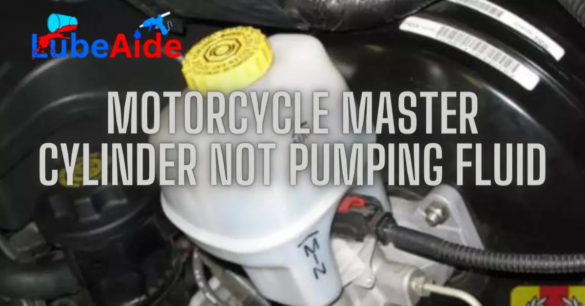 Motorcycle Master Cylinder Not Pumping Fluid