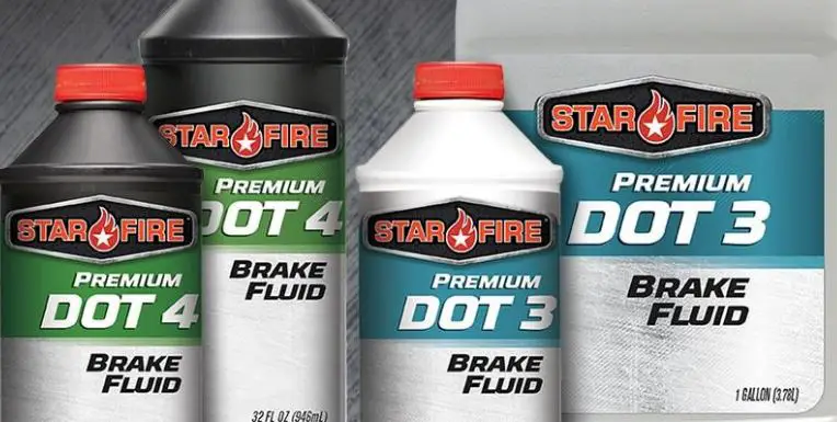 Differences between DOT 3 and DOT 4 brake fluids