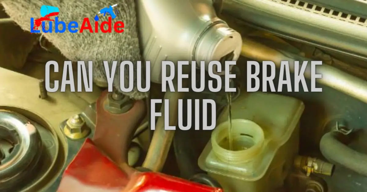 Can You Reuse Brake Fluid
